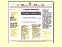 Tablet Screenshot of inside-insight.com